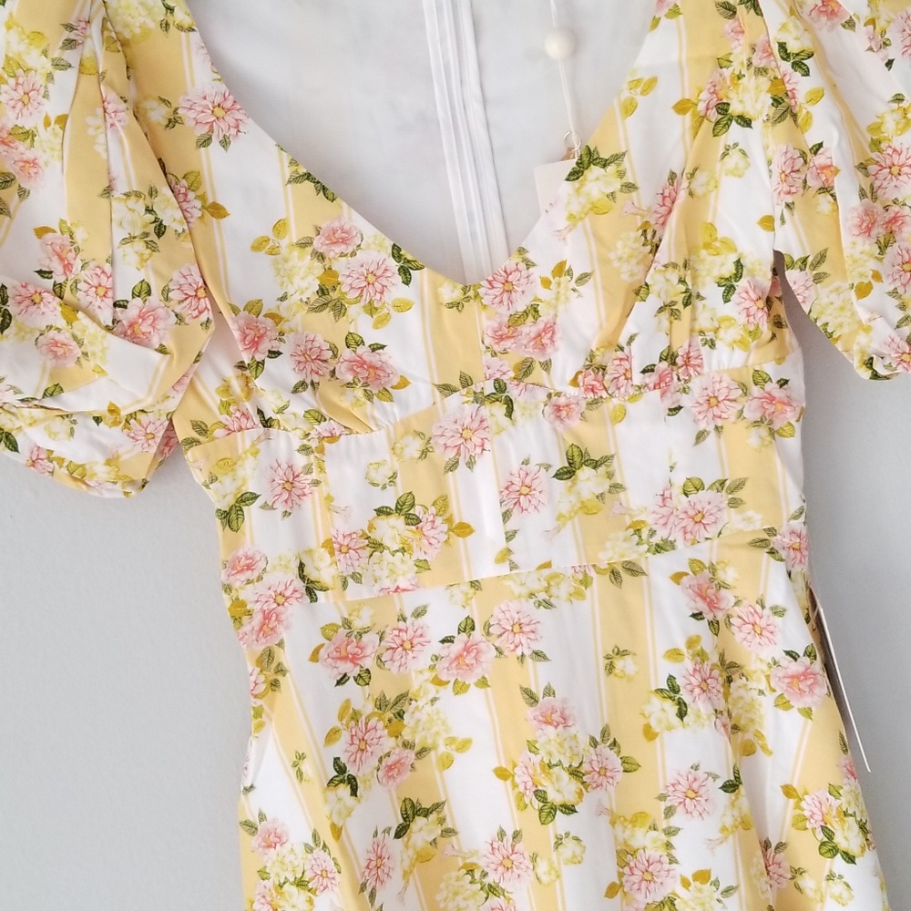 🍒NWOT🍒 FOR LOVE & LEMONS  MINI DRESS XS - Picture 3 of 8
